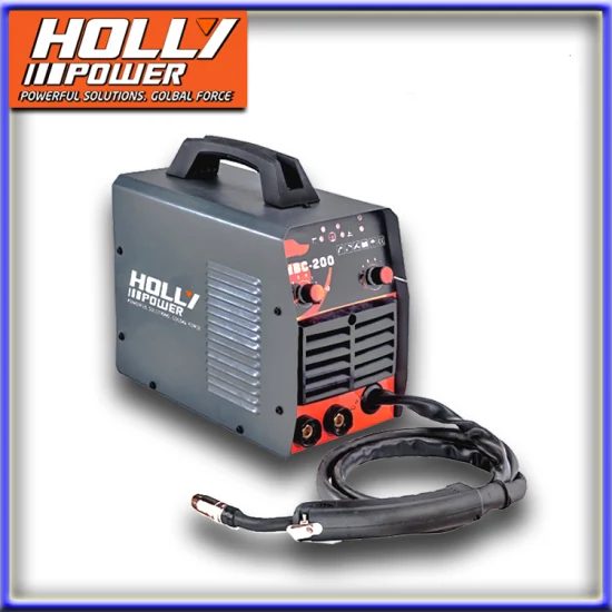 Hollypower 250A Arc Welding Machine, DC Motor 86% Inverter Welders 0.93 Cos Hot Sale, High Frequency MMA DC Stick Solder Welding Machine