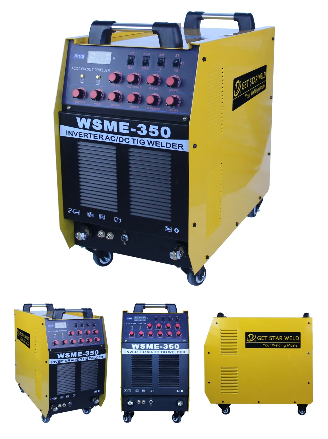 Get Star Weld Wsme-315/350 Wsme Series Inverter Pulse Three Phase AC/DC MOS TIG Welding Machine