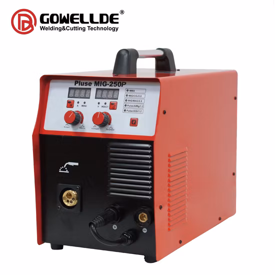 Double Pulse Aluminum Synergy Digital Welder Easy Operate IGBT MIG TIG Stick Welding Machine