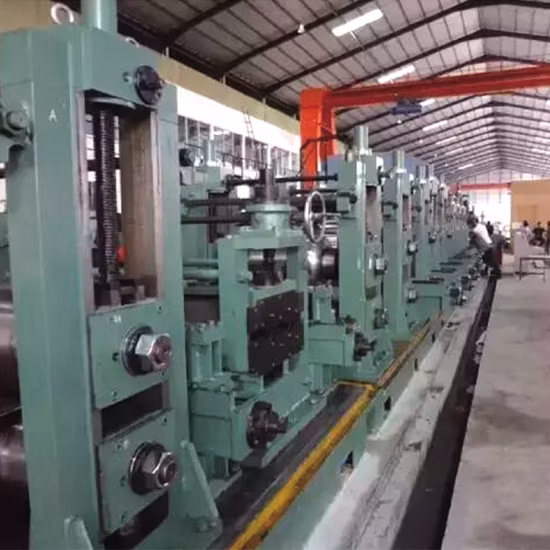 ERW Pipe Mill Line Argon Arc Welding Ms Tube Making Production Line Tube Making Machine