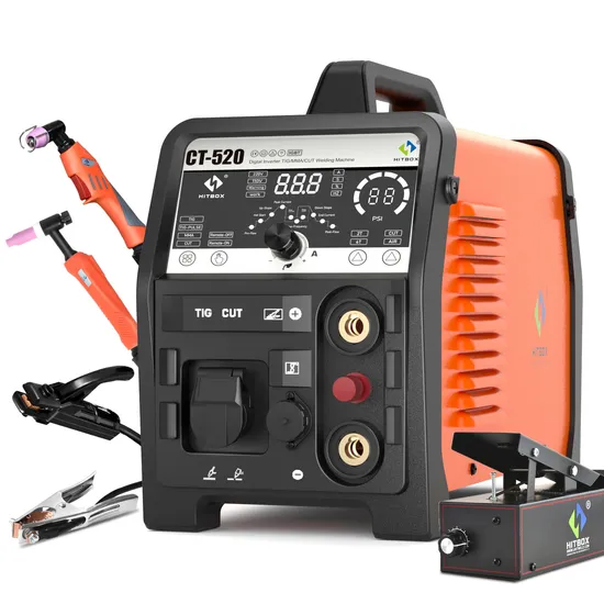 Hitbox Plasme Cutting Machine with LED PCB Welding Machine for Industrial Use 