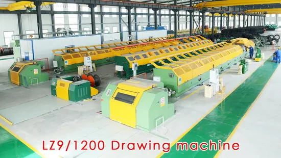 High Speed Automatic Continues Dry Type Steel Wire Straight Line Metal Wire Drawing Machine for CO2 Welding Wire Spring Wire 