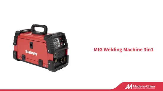 MIG Welding Machine MIG/TIG/MMA 3 in 1 120A 180A 200A Portable Arc Mini Inverter CO2 Welder 