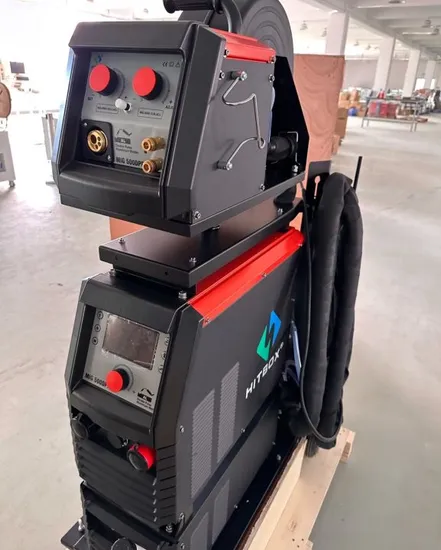 Industrial DC Inverter MIG500 CO2 Mag Gas Welding Machine Black Orange China 