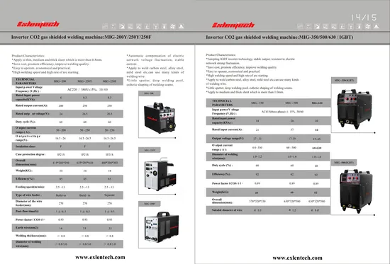 Inverter CO2/Mag Welding Machine MIG