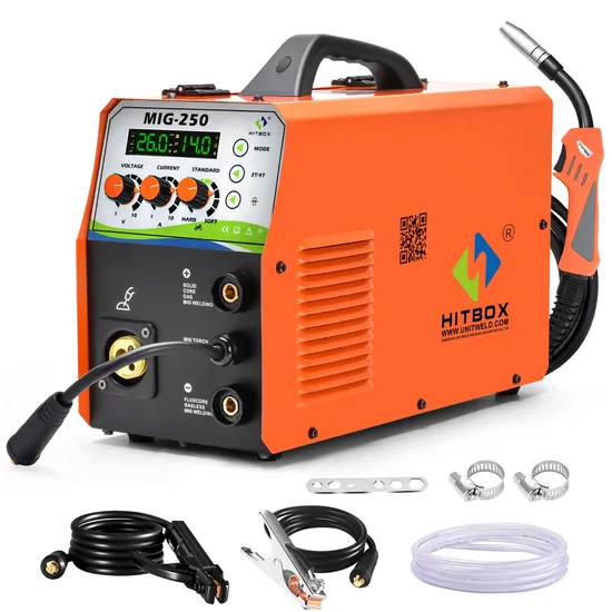 5 in 1 Gas MIG 250p Welding Equipment 