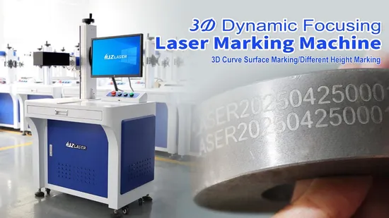 20W/30W/50W 3D Color Logo Engraving Printing Cutting Welding Marker Optical Mini Window Jewelry Plastic Pen Metal CO2 UV Fiber Laser Marking Machine Price 