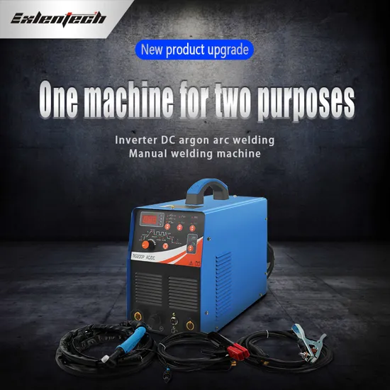 2 in 1 Argon Arc TIG Welding Machine AC DC TIG Welder for Aluminium Stainless Steel 